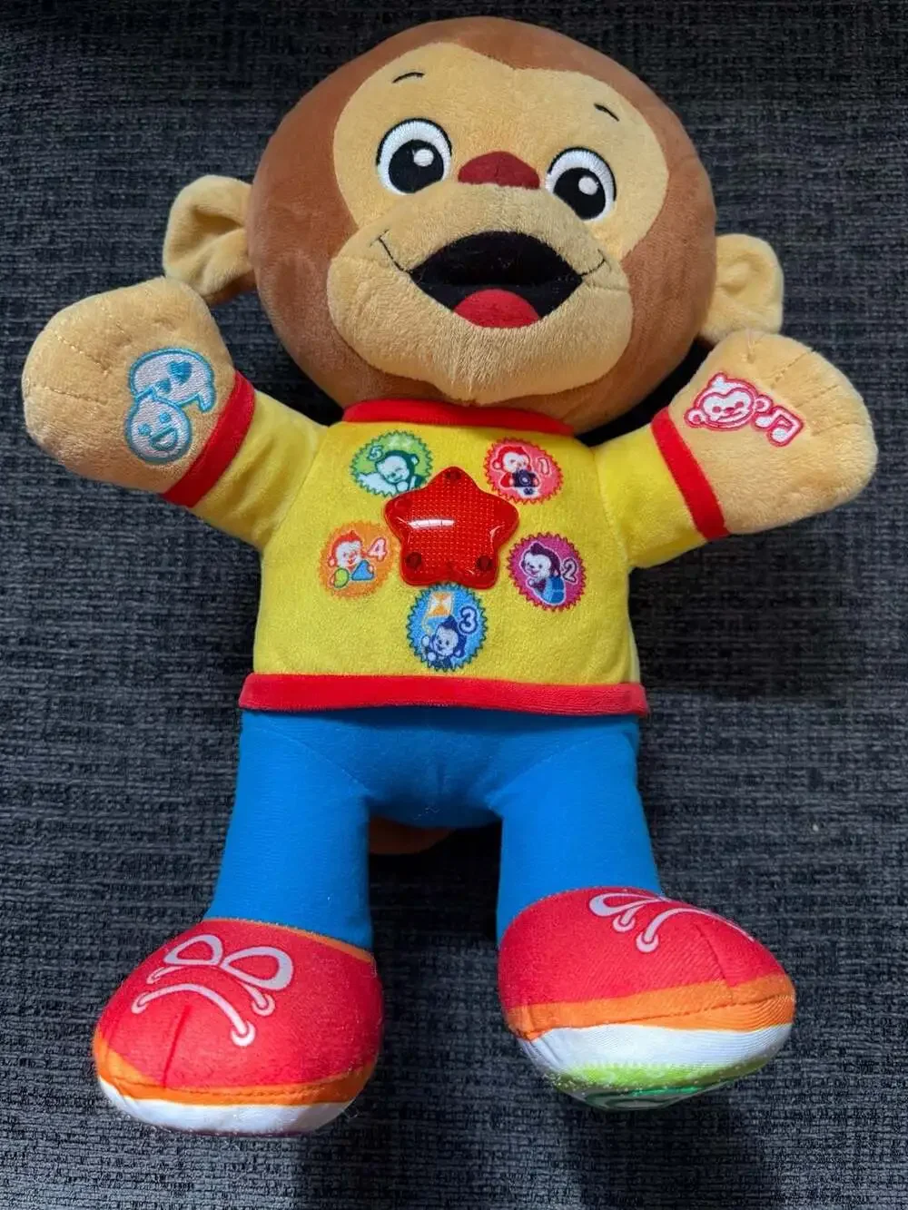 VTech Chat and Learn Reading Monkey Interactive Plush Toy